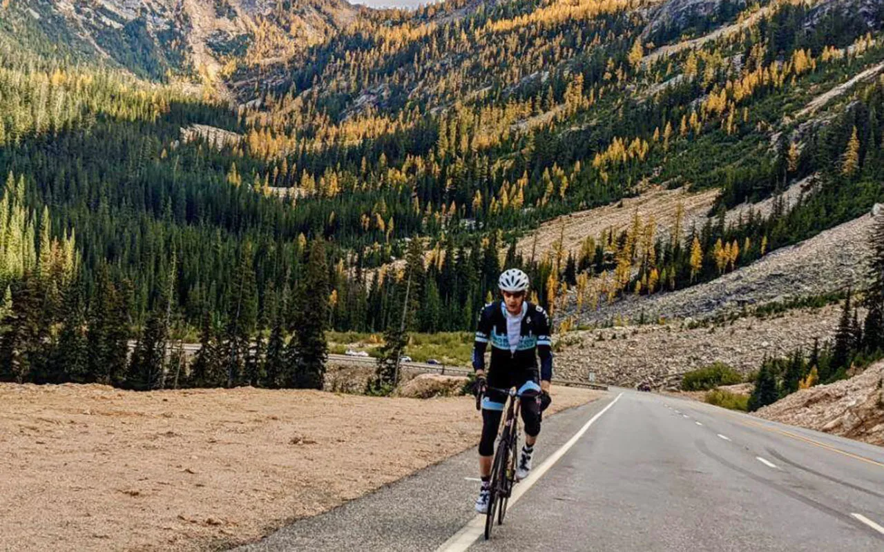 Biking in North Cascades National Park