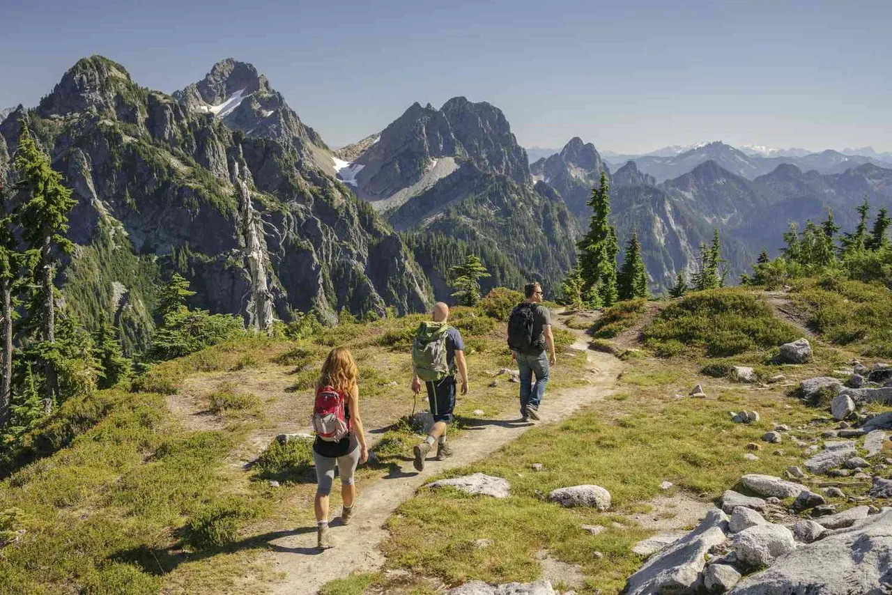 North Cascades National Park offers a range of trails from easily accessible paths to challenging mountain ascents