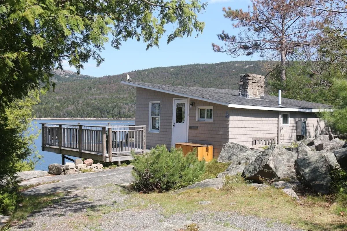 acadia national park cabins
