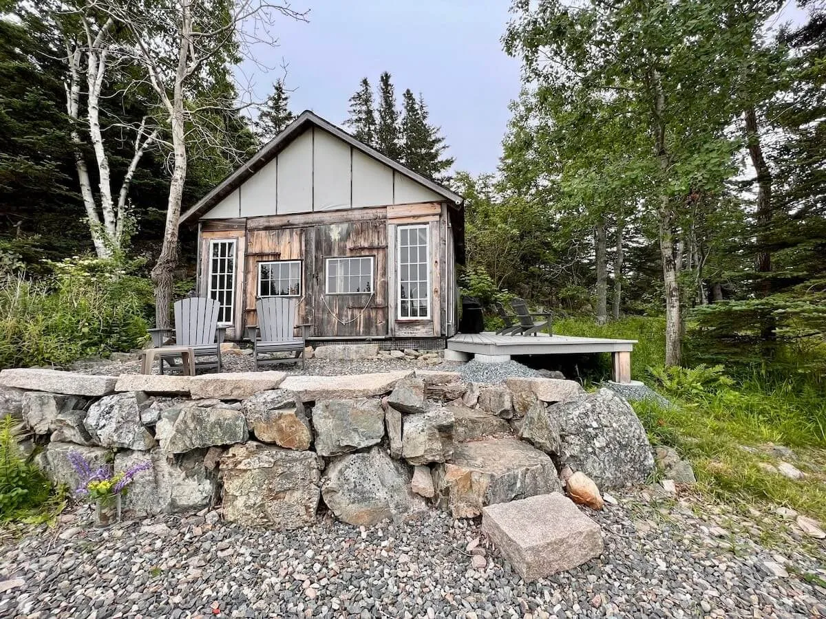 acadia national park cabins