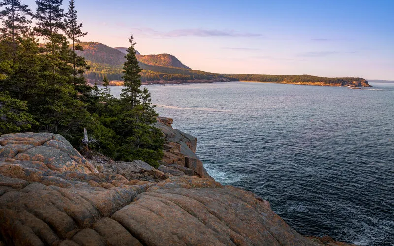 acadia national park in fall