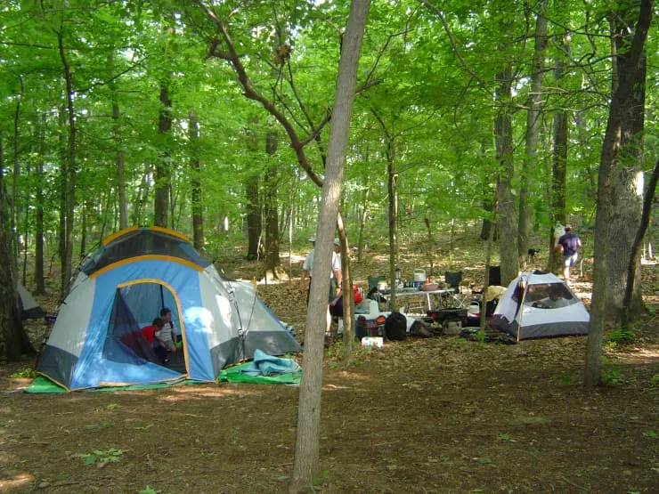 campgrounds near shenandoah national park