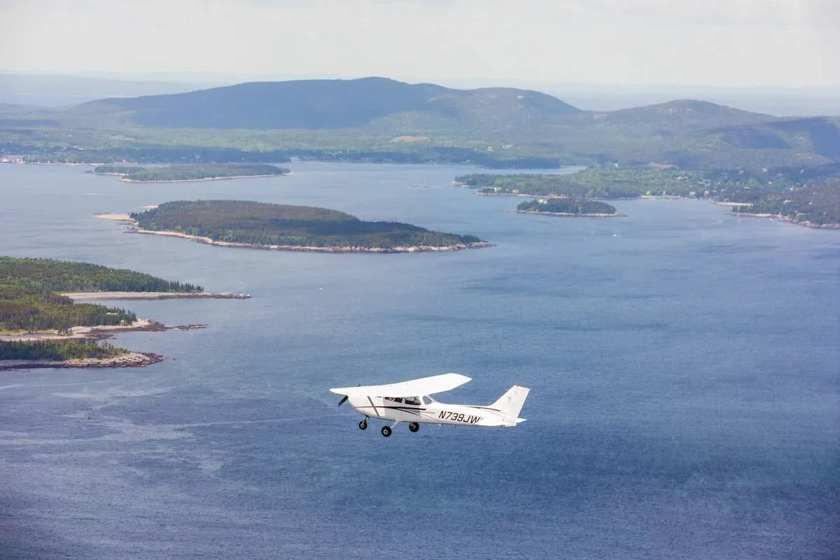 closest airport to acadia national park