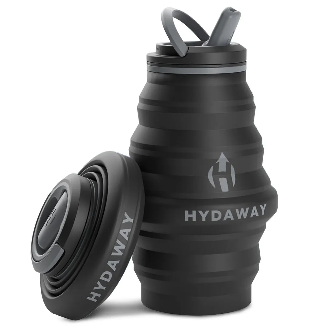 collapsible silicone water bottle