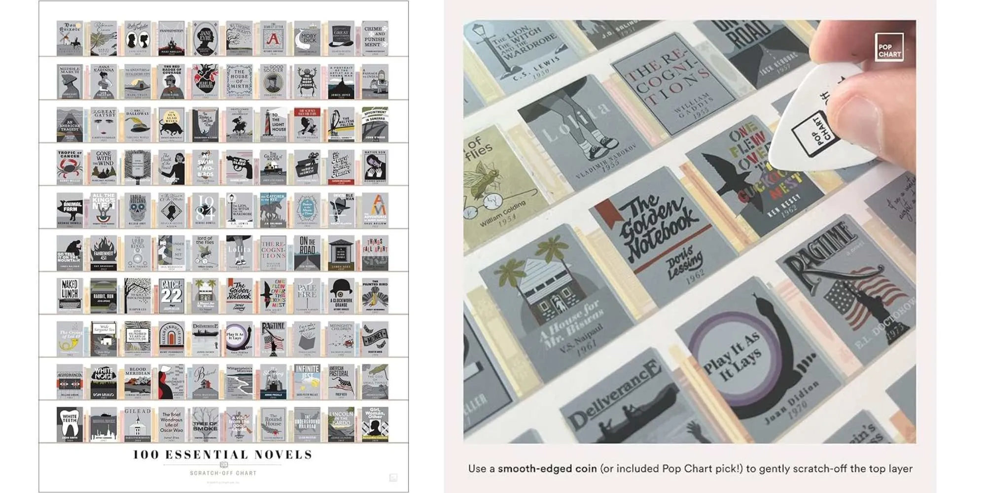 scratch off poster books