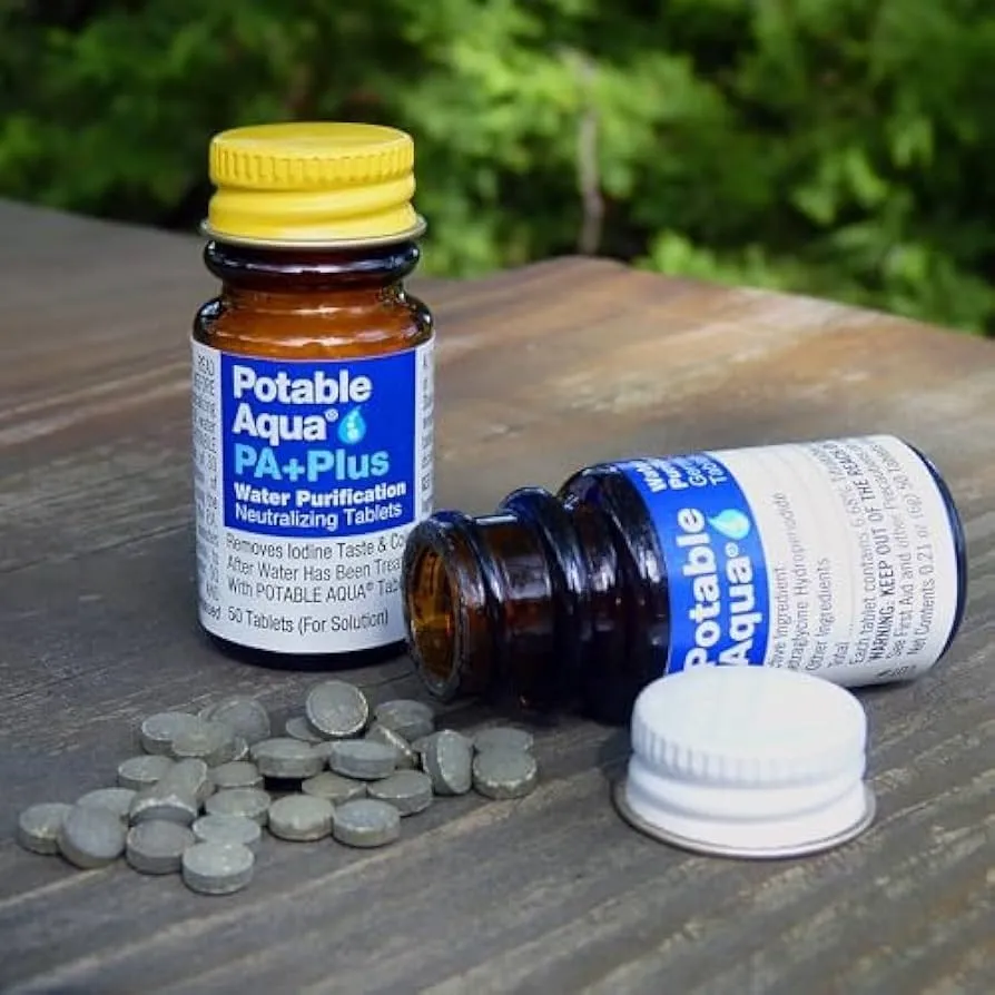 water purification tablets