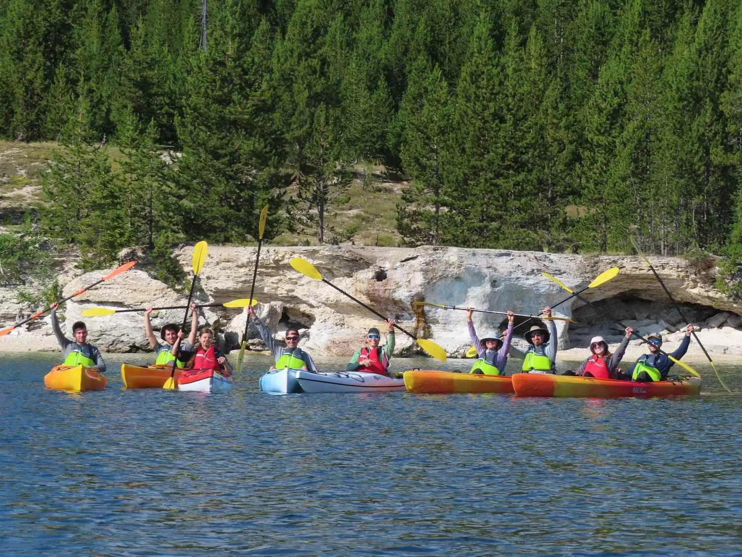 yellowstone national park boating