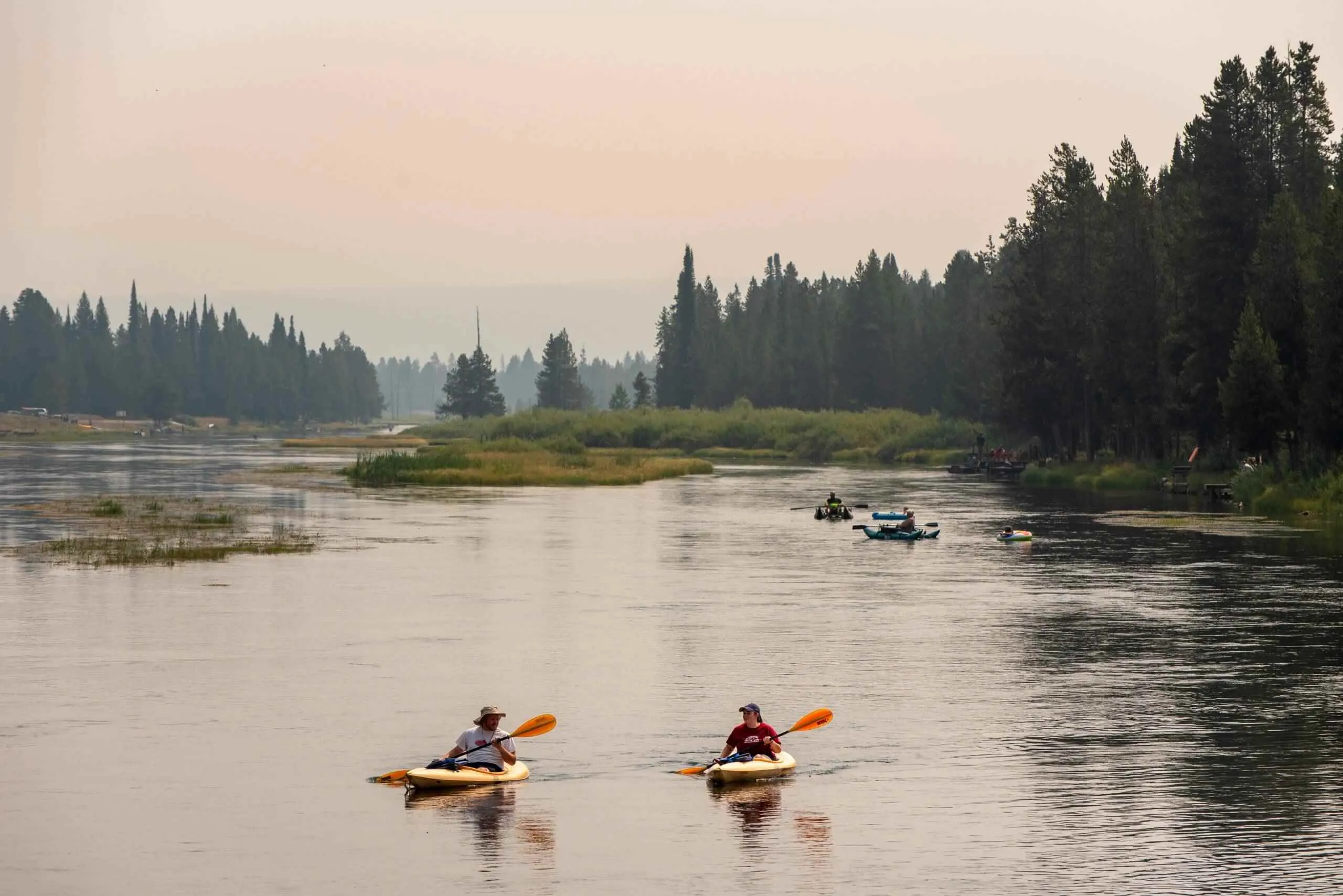 yellowstone national park boating