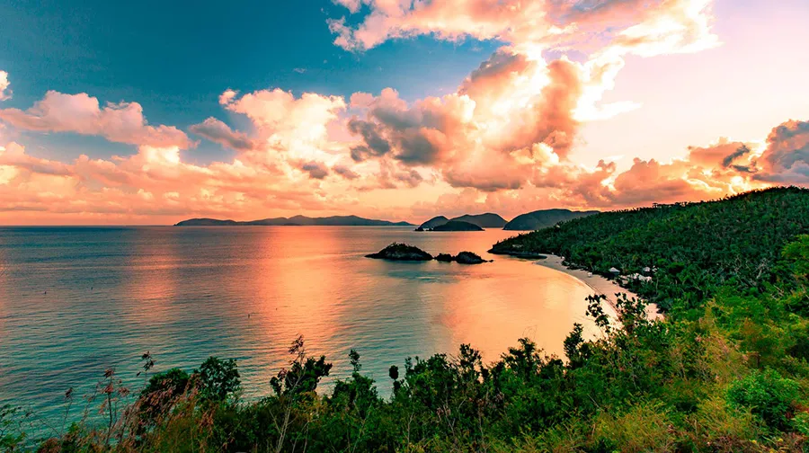 Fall brings milder temperatures and fewer crowds compared to the summer months in Virgin Islands National Park