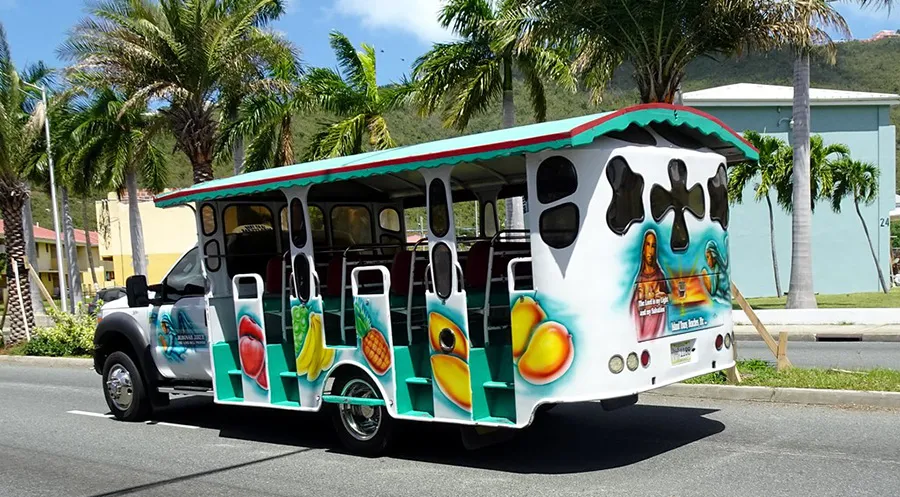 Get to Virgin Islands National Park by car