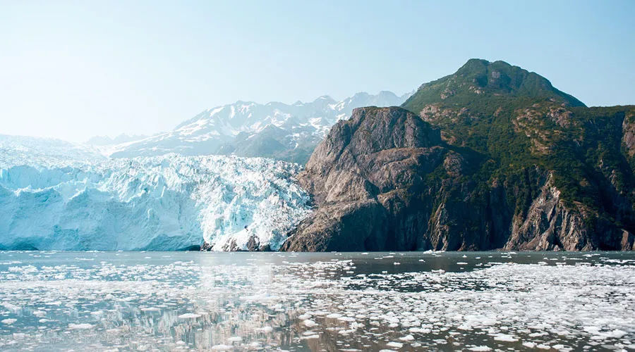 Kenai Fjords National Park is a U.S. national park that includes Harding Icefield