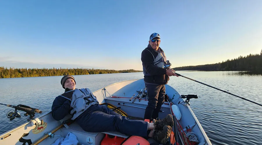 Isle Royale National Park offers recreational fishing activities for visitors to enjoy