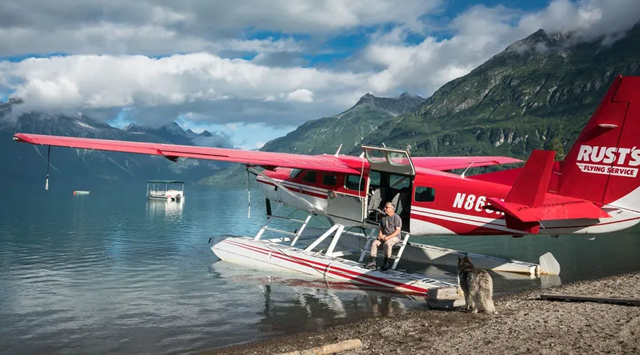 The best way to explore Lake Clark National Park and Preserve is from the air