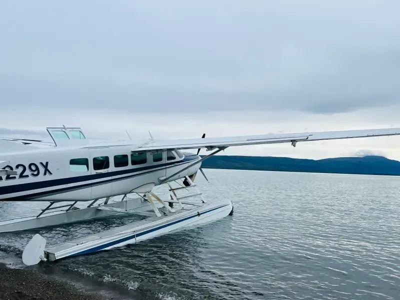 Visitors can arrange air taxi or charter plane services to reach different parts of the Katmai National Park