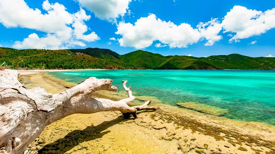 Winter in the Virgin Islands is warm