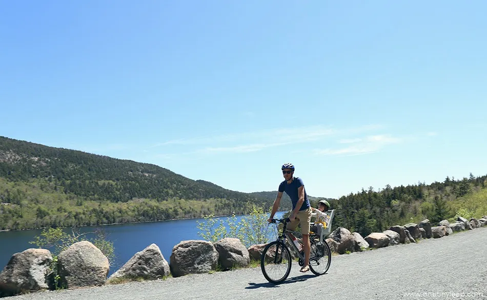 biking in acadia national park