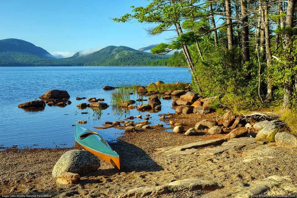 biking in acadia national park