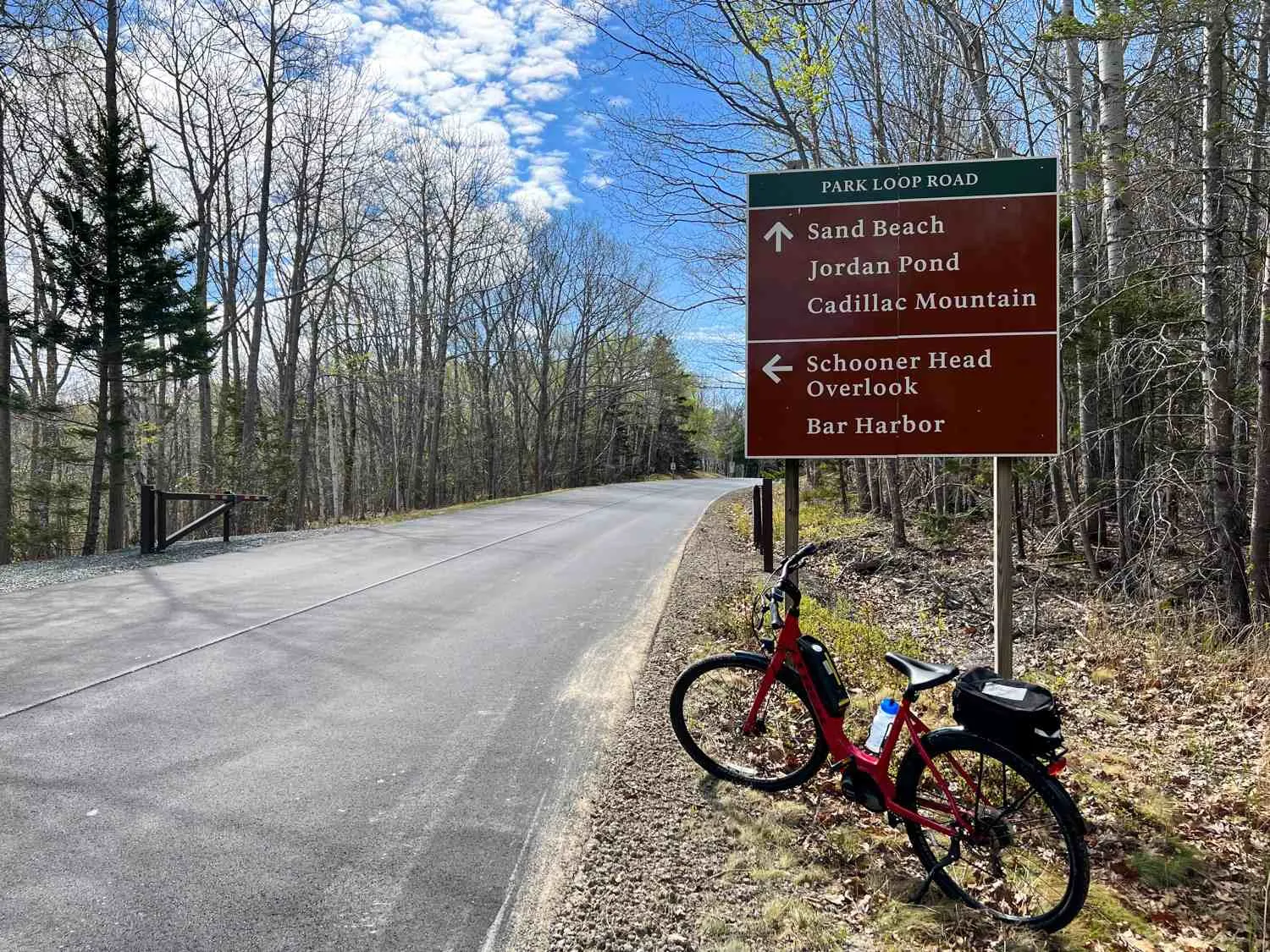 biking in acadia national park
