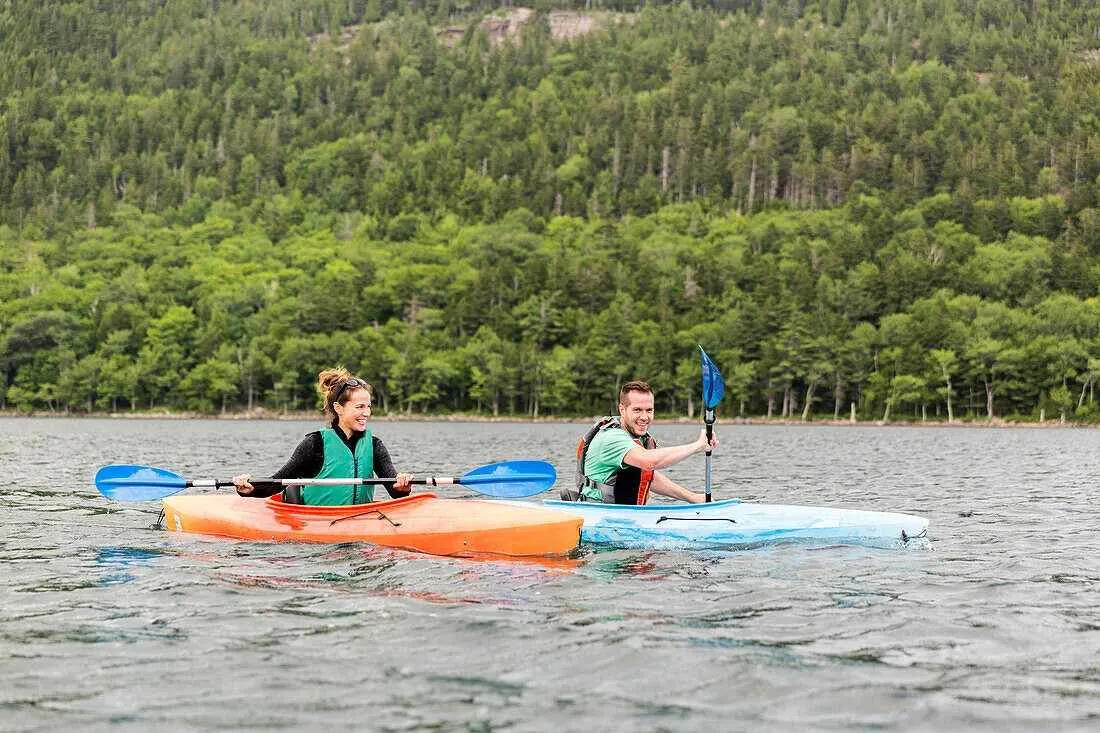 kayaking acadia national park