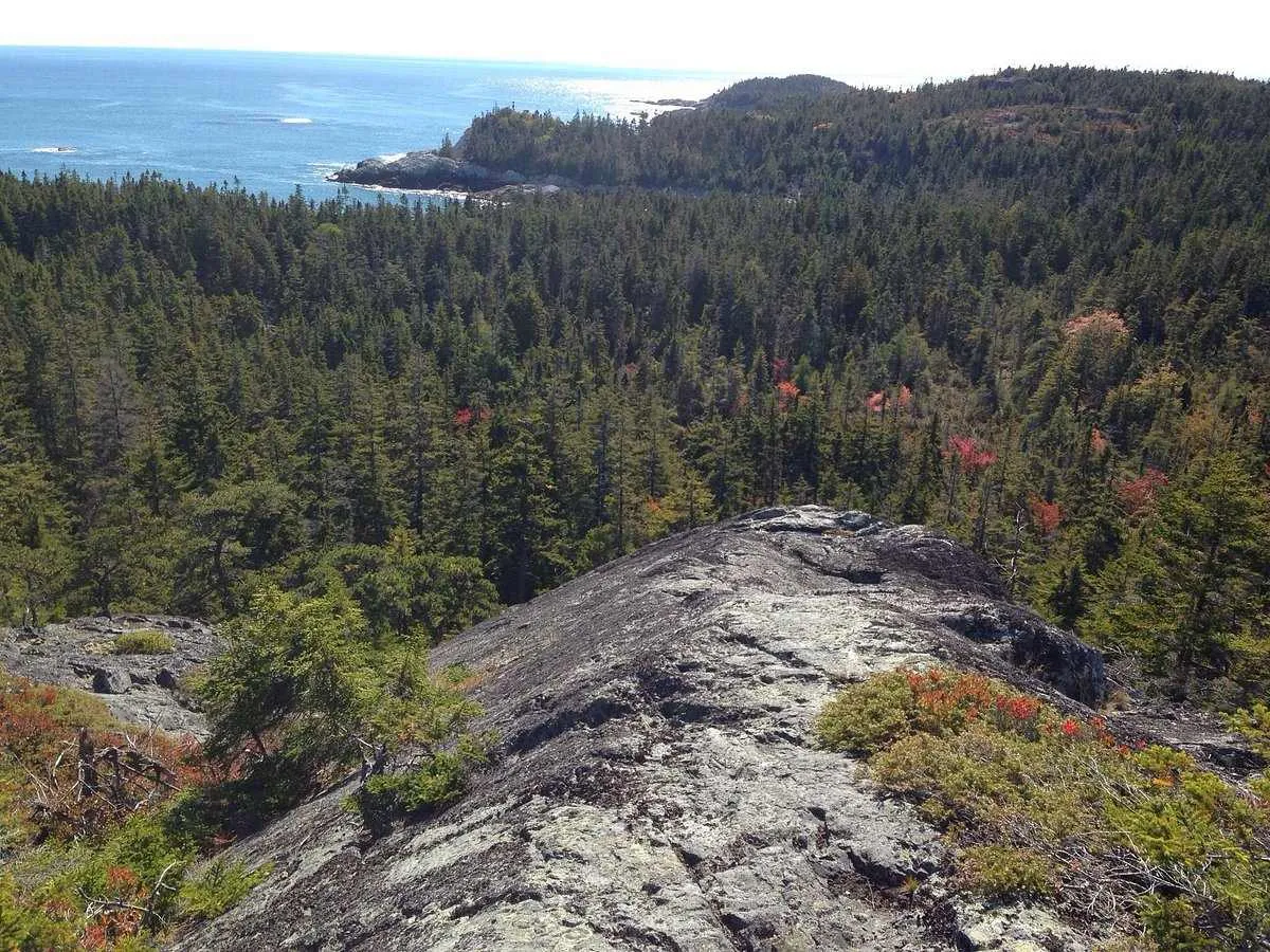 mountains in acadia national park