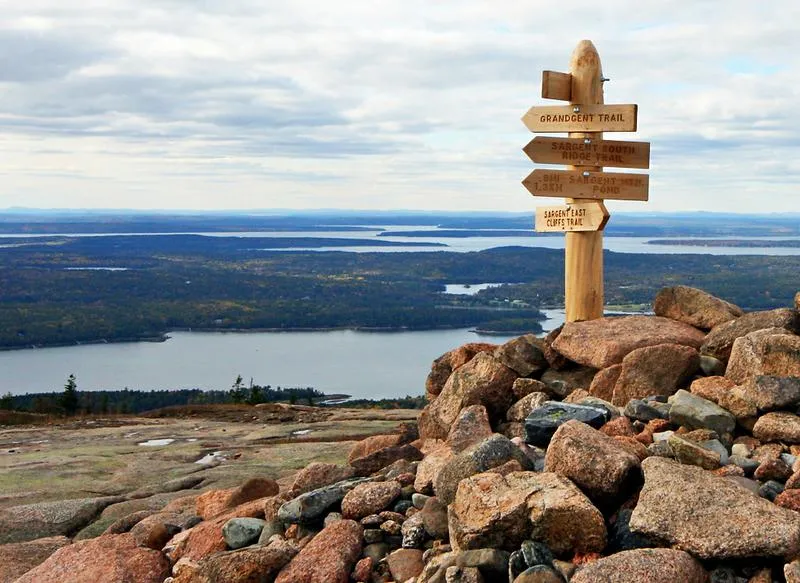 mountains in acadia national park