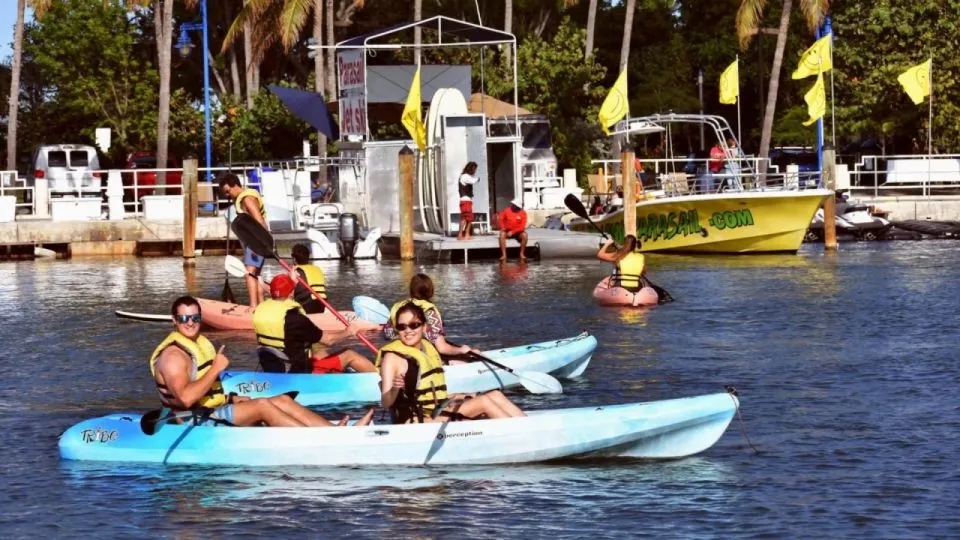 kayaking biscayne national park