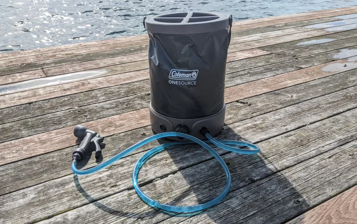 Best Camping Showers - Coleman OneSource Rechargeable Camp Shower Best Camping Showers - Coleman OneSource Rechargeable Camp Shower
