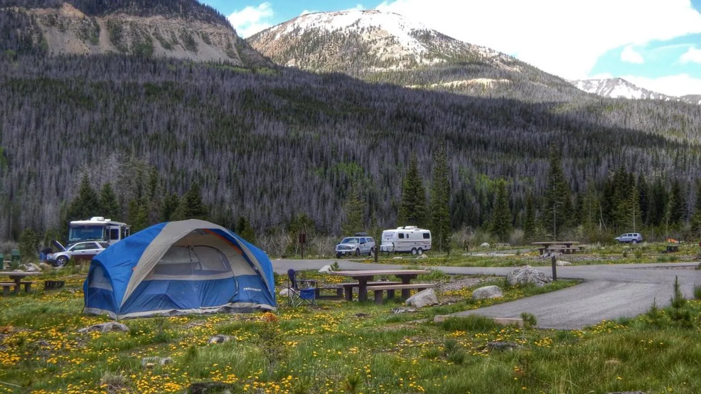 Camping in Rocky Mountain National Park Timber Creek Campground