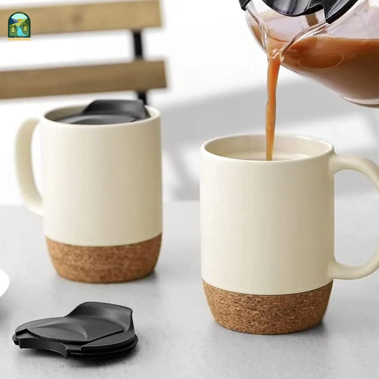 ceramic mugs with lid