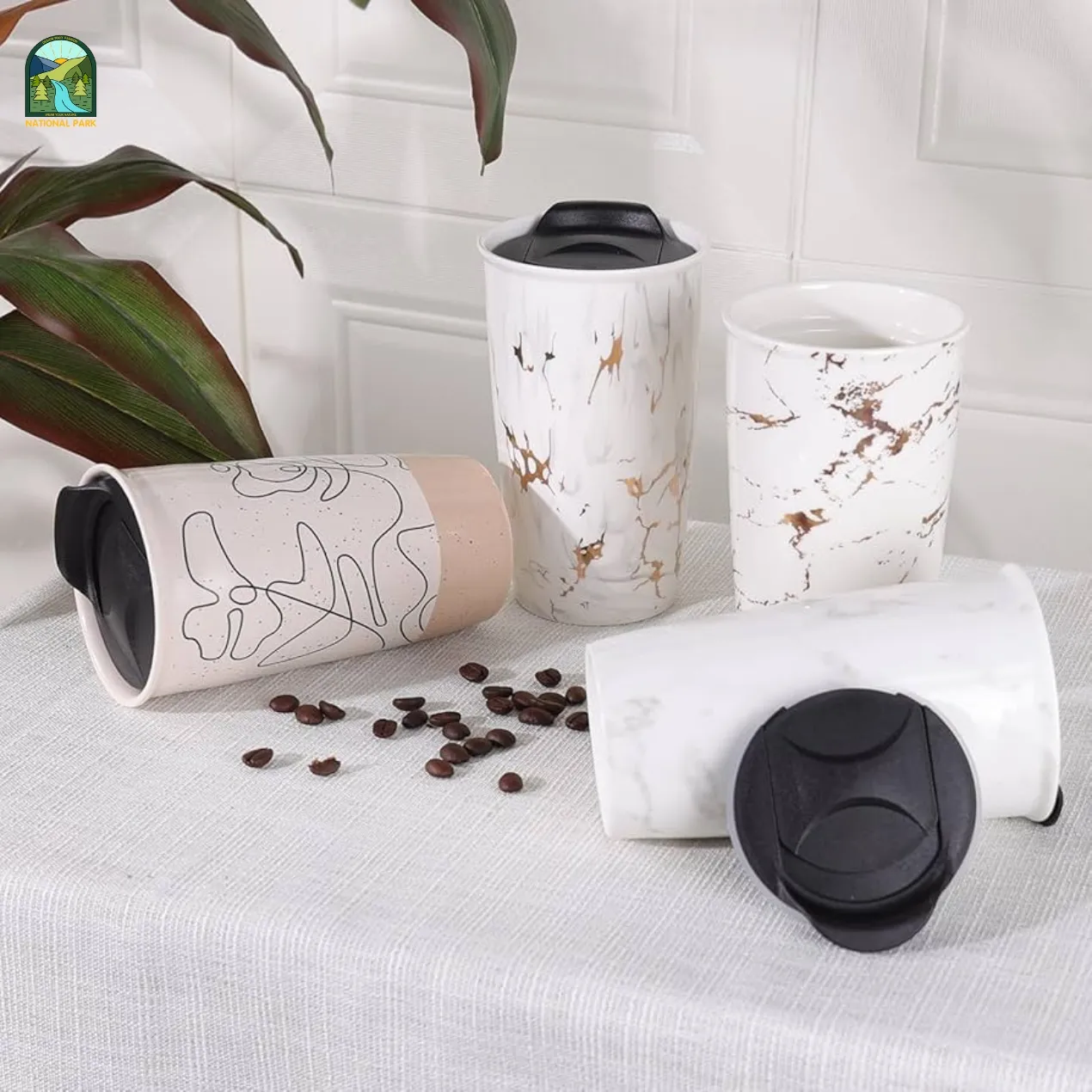 ceramic mugs with lid
