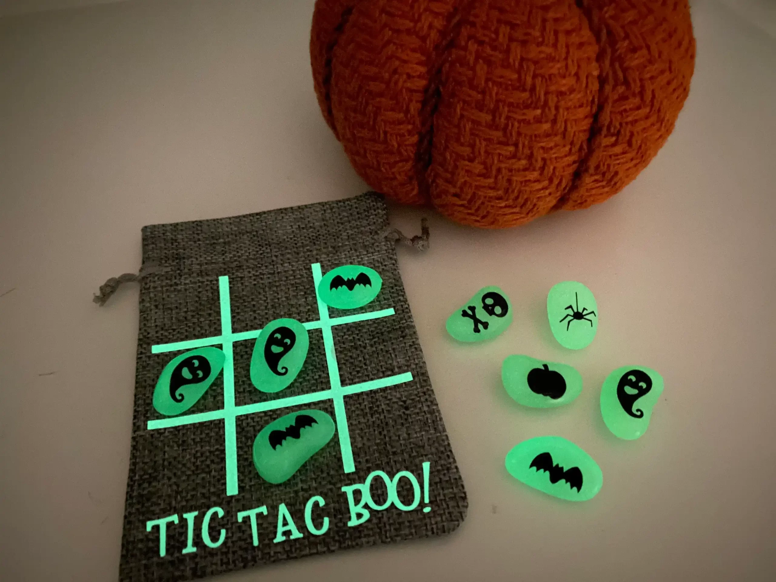 Halloween Activities For Kids Glow-in-the-dark Tic-tac-toe