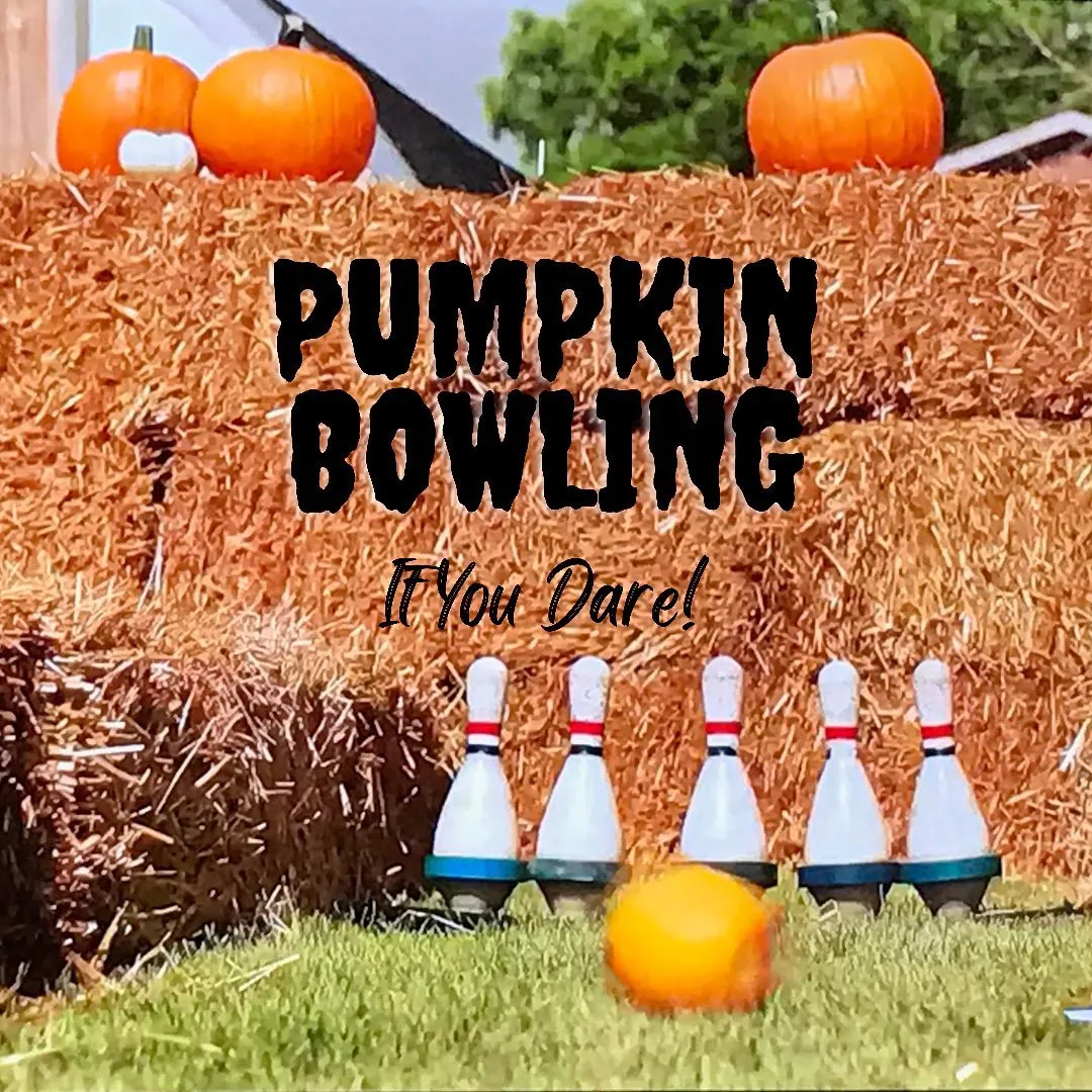 Halloween Activities For Kids Pumpkin bowling