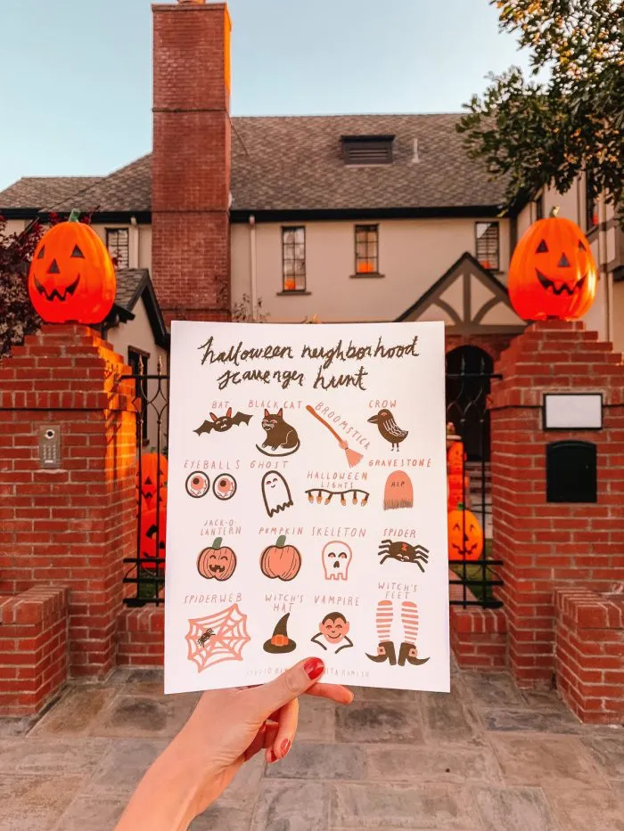 Halloween Activities For Kids Halloween scavenger hunt
