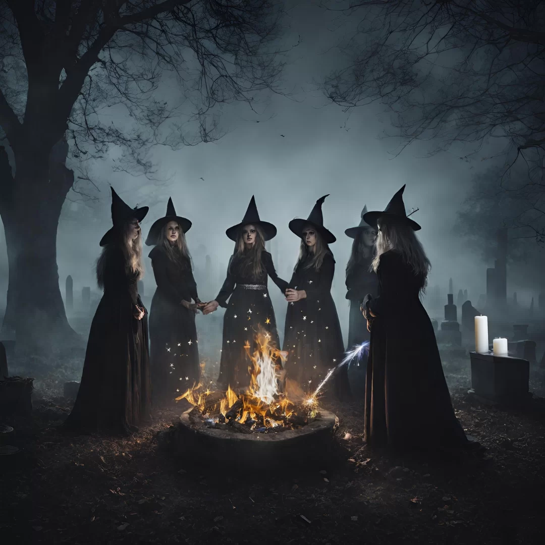 Halloween Witches With this shift, witches, who were once respected for their wisdom, were increasingly viewed with suspicion.