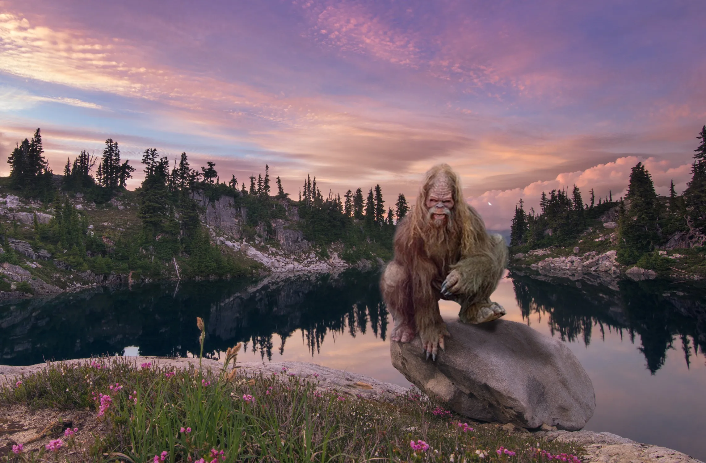 Bigfoot Legends of the National Parks These stories describe Bigfoot wandering along creeks, moving silently through forests, and occasionally watching hikers from a distance.
