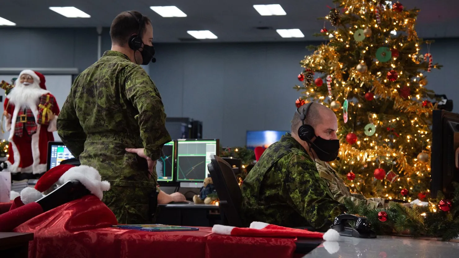 NORAD Santa Tracker NORAD Santa Tracker on Christmas Eve