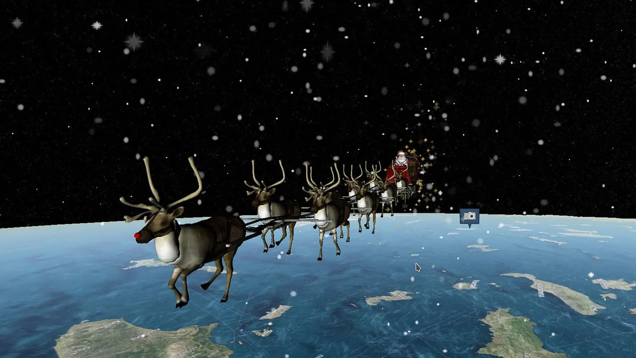 NORAD Santa tracker on christmas eve NORAD Santa tracker on christmas eve