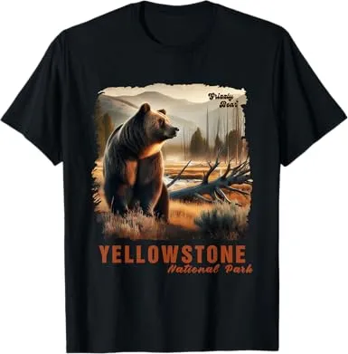 t shirt yellowstone national park