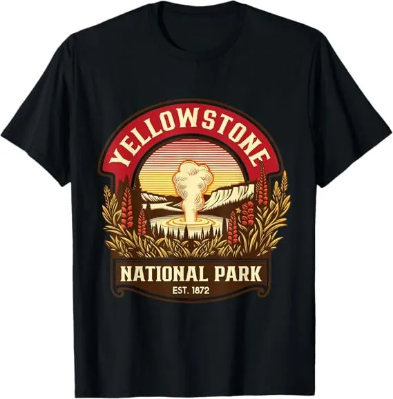 t shirt yellowstone national park