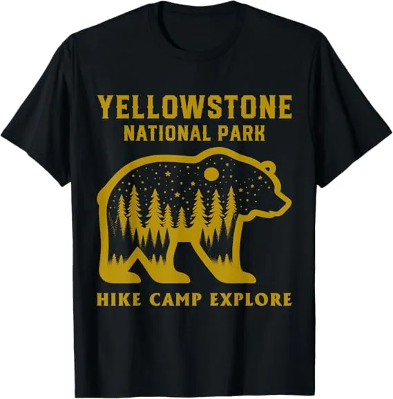 t shirt yellowstone national park
