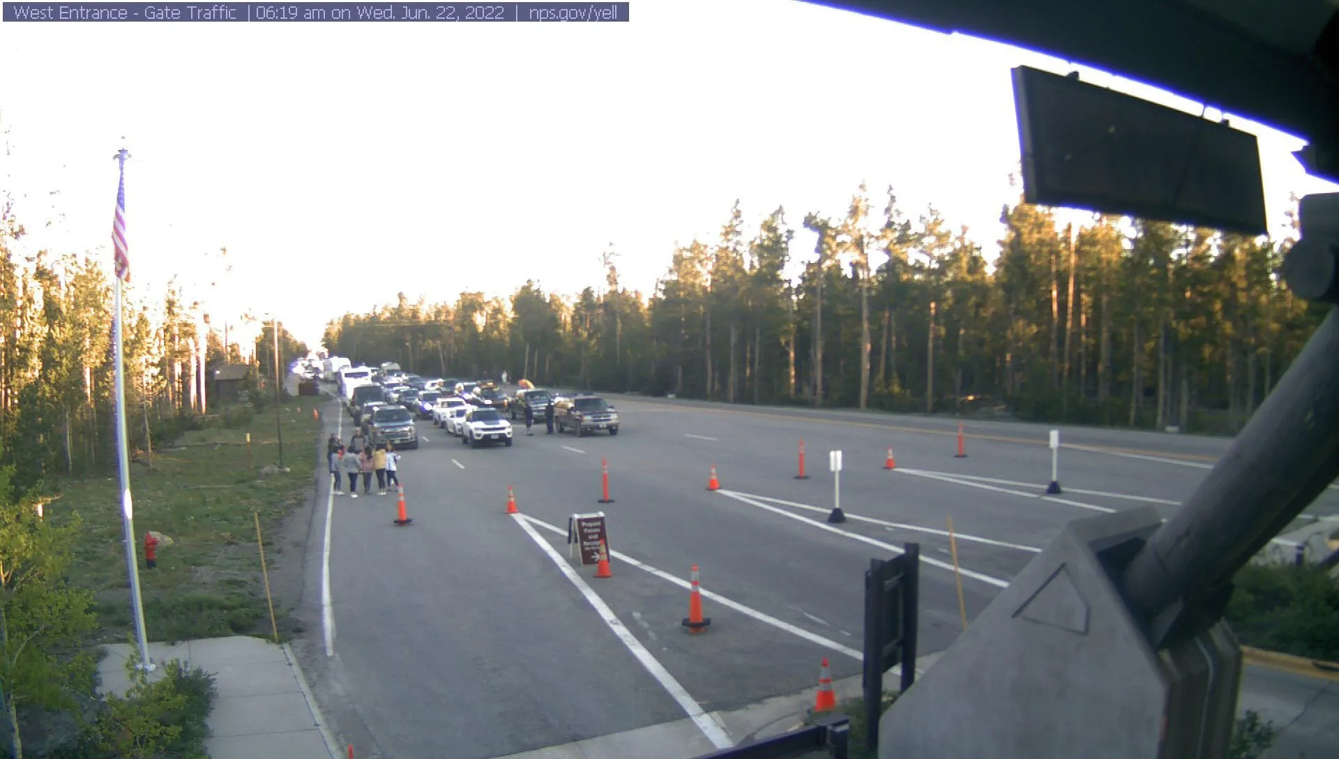 yellowstone national park roads