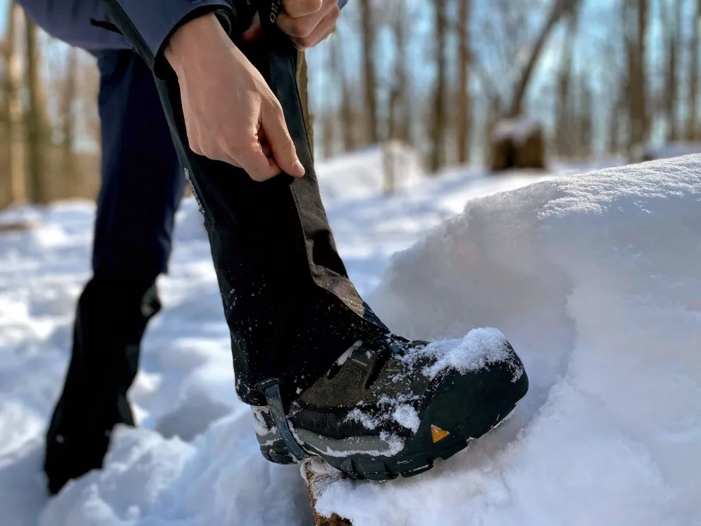 snow gaiters for hiking