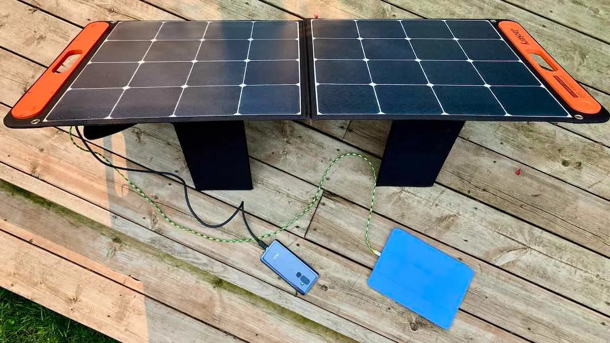 solar powered camping gear