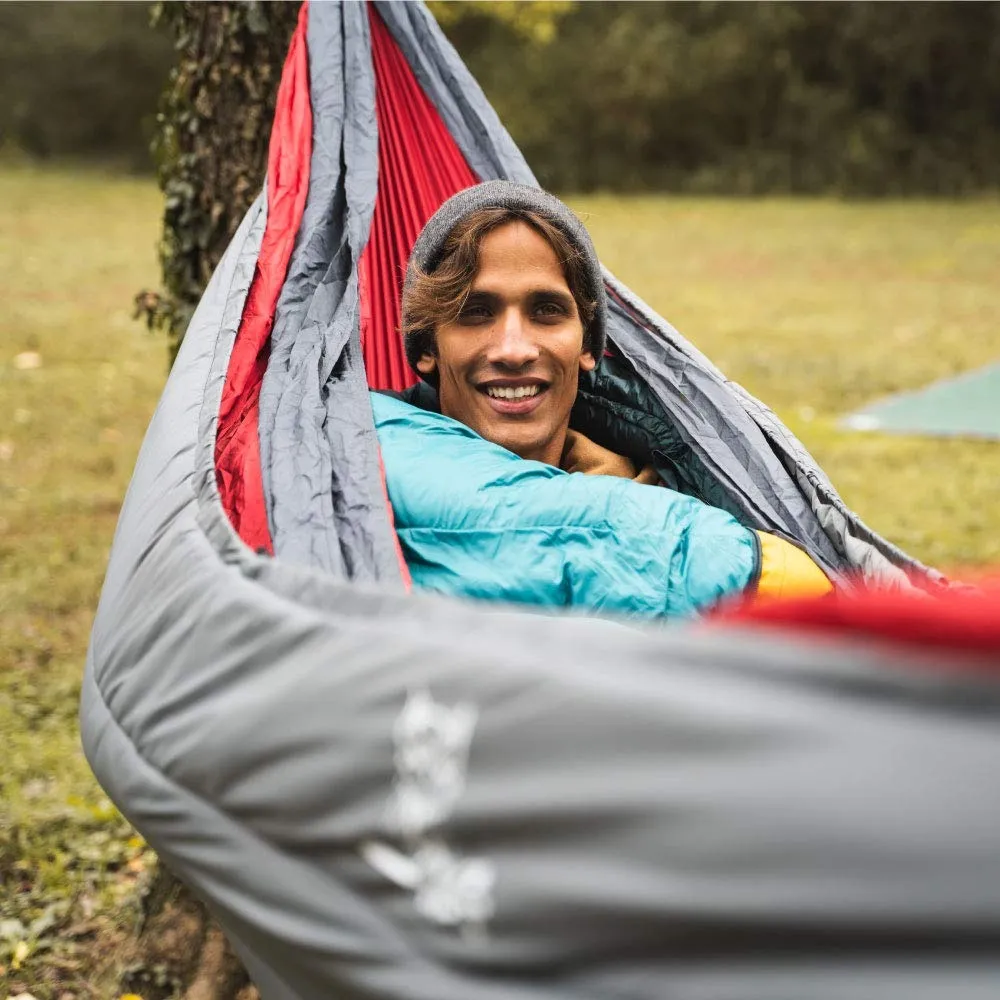 winter hammock camping