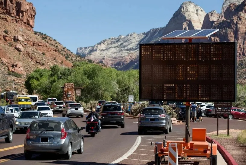 las vegas to zion national park