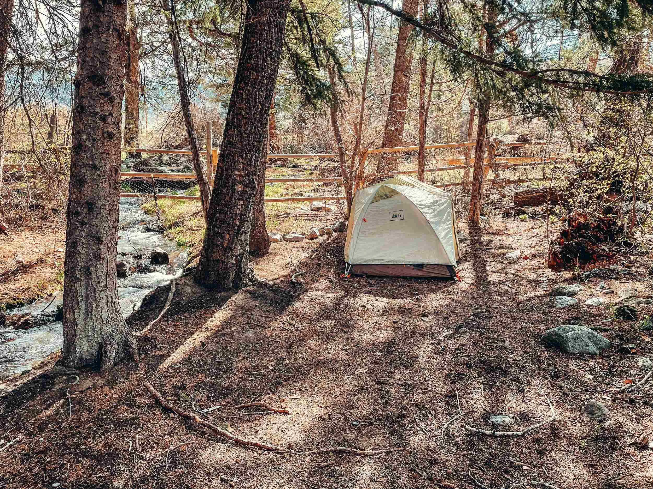 camping near yellowstone national park