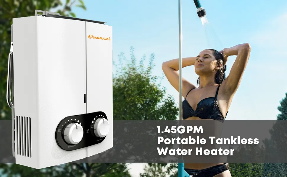 SANAUGAS Propane Water Heater Tankless