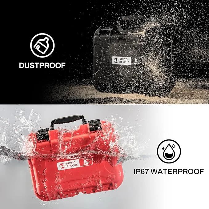 The outer dry bag is made of industrial-strength PVC