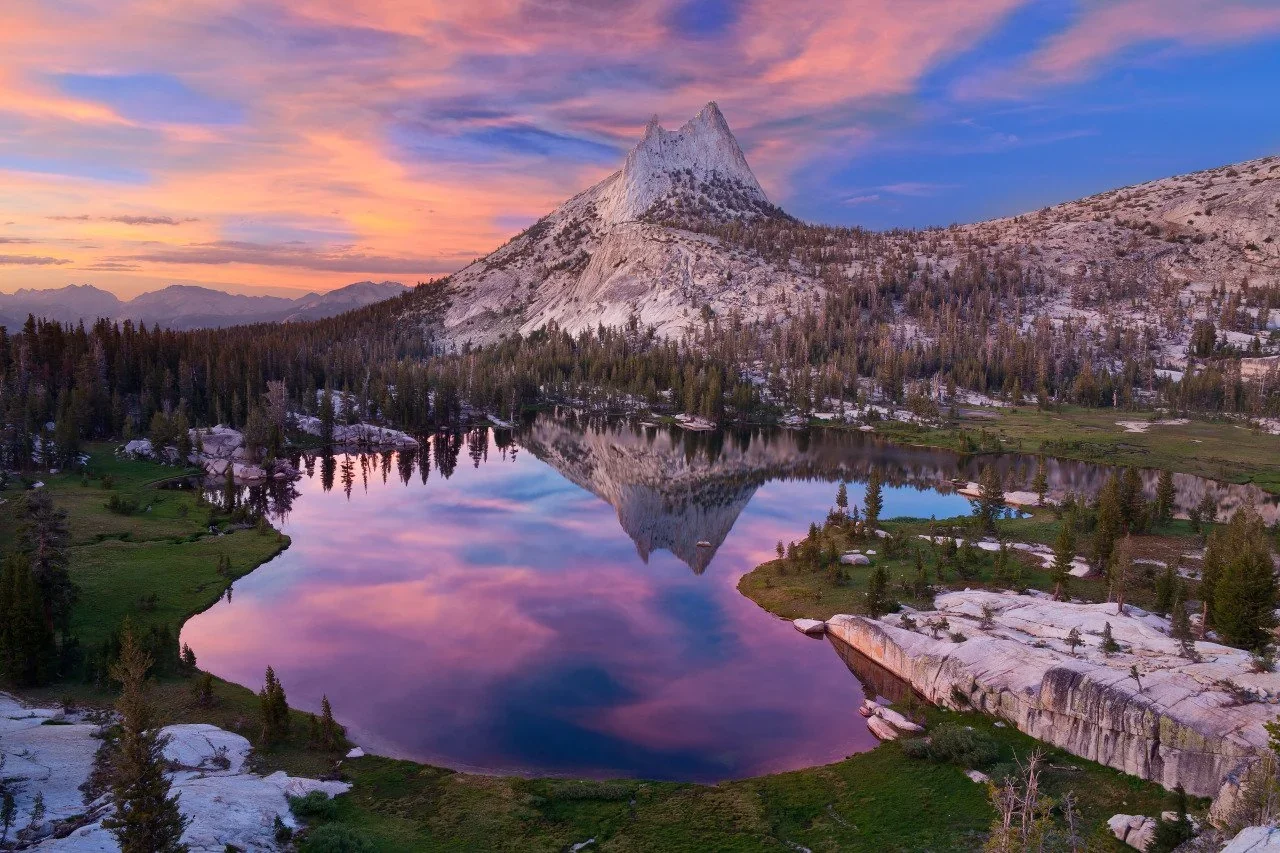 Tuolumne Meadows is a high-elevation highlight