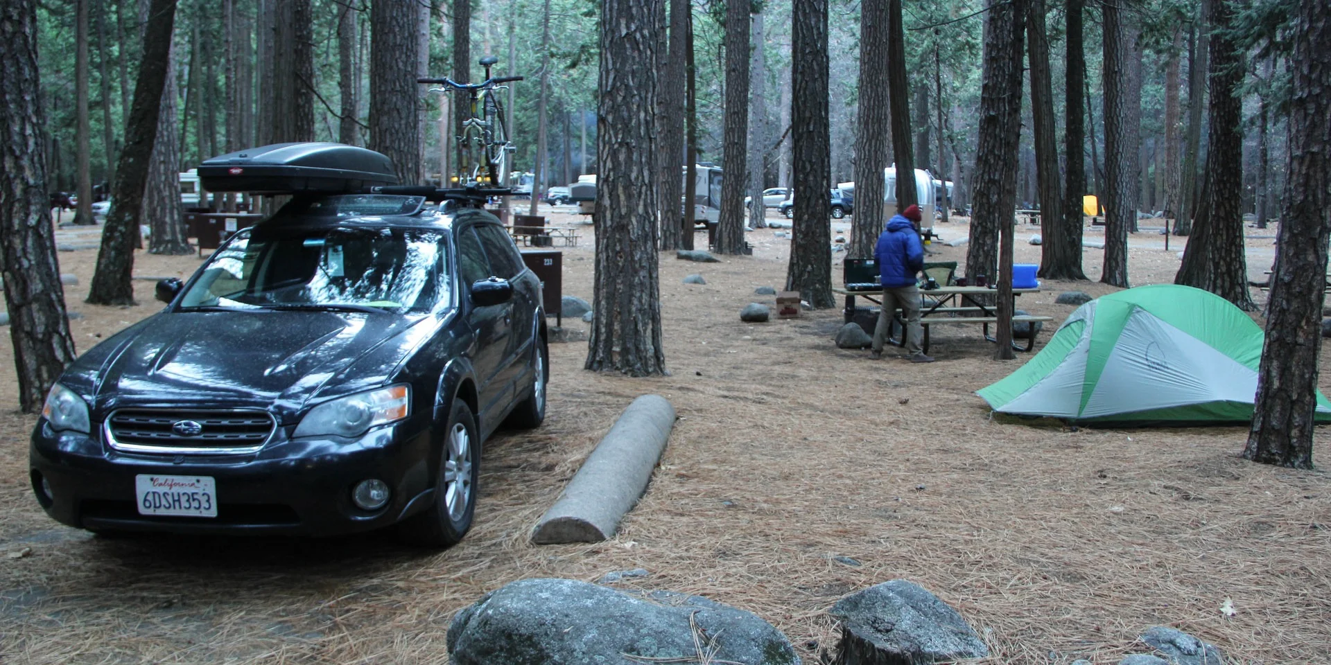 campgrounds at Yosemite